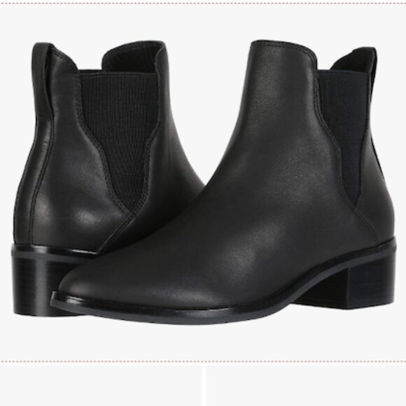 🎉Host Pick🎉New Soludos Marfa Leather Chelsea Bootie size 10 Black - Picture 6 of 10